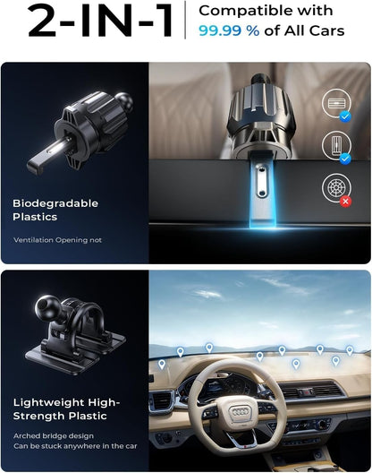 LISEN for Qi2 15W MagSafe Car Mount Charger
