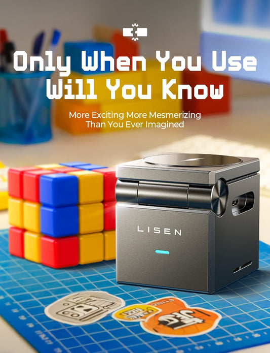 LISEN Qi2 3-in-1 MagSafe Foldable Charging Station