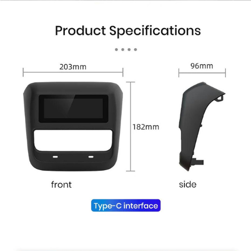 Ecran LCD console arrière