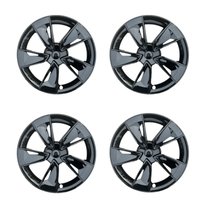 Enjoliveurs 19 pouces pour Tesla Model Y Juniper 2025, offrant style et protection pour les roues.