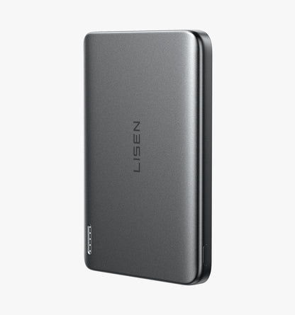 LISEN Qi2 15W Ultra Slim MagSafe Battery Pack
