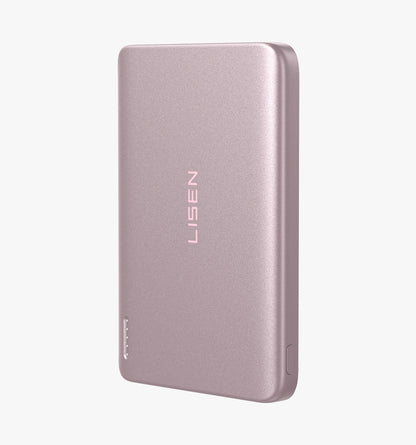 LISEN Qi2 15W Ultra Slim MagSafe Battery Pack