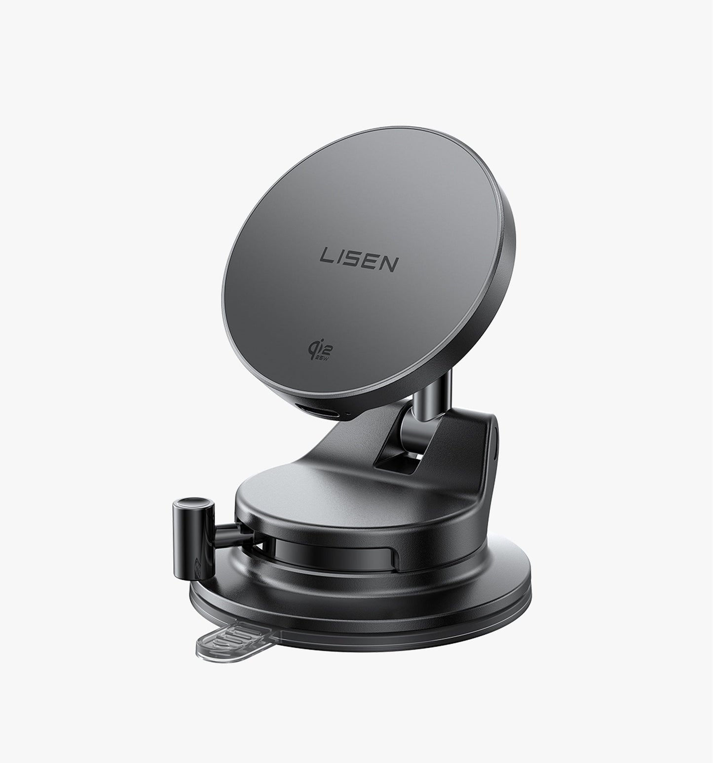 LISEN Qi2.2 25W Magsafe Car Mount Charger